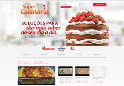 Internauta vira chef de cozinha no portal Super Culinária