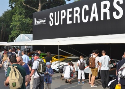 Festival de Velocidade de Goodwood reúne supercarros