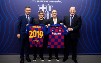 Sony Music e Barcelona FC se unem com foco em entretenimento