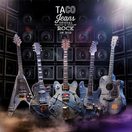 Taco faz ativação para o Rock in Rio