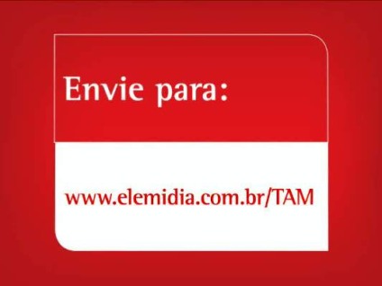 TAM ativa ação promo na Rede Elemídia