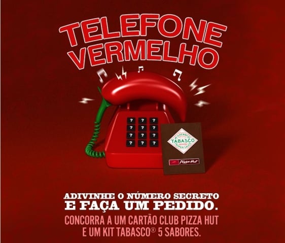 The Aubergine Panda cria "Telefone Vermelho"