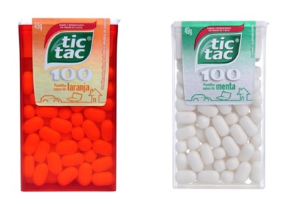 Tic Tac agora com embalagem tamanho G