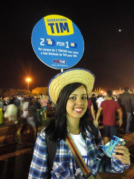 TIM patrocinou maior São João do cerrado