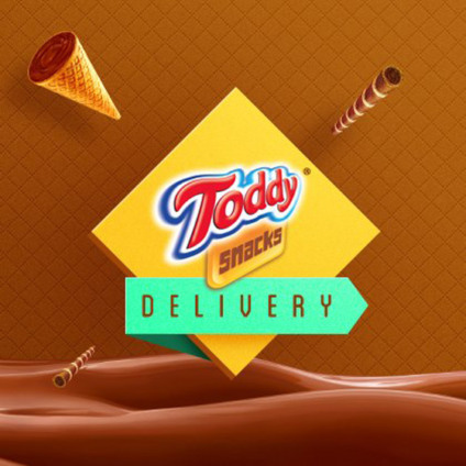 Vaca de Toddy atende ligações para entrega de produtos