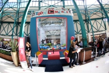 NewStyle cria pega-prêmios gigante para Cartoon Network
