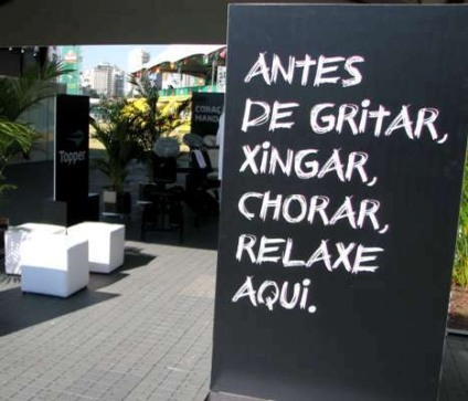 Topper fez ações de marketing no Parque da Copa