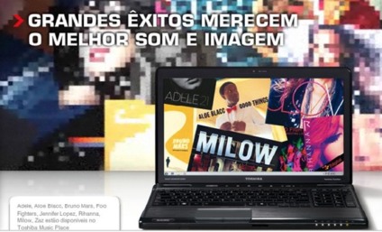 Toshiba dá músicas de graça em Portugal