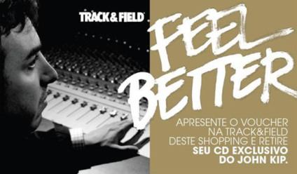 Track&Field com brinde nos pontos de venda