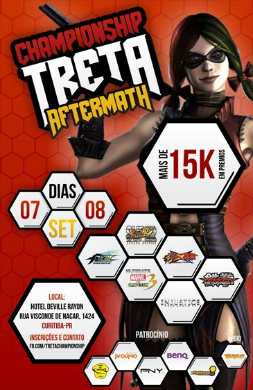 Treta Championship IV Aftermarh! reúne gamers em Curitiba