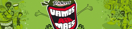 “Trident com Banana” leva mais alegria para o carnaval