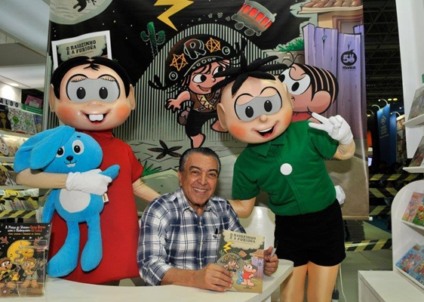 Turma da Mônica se apresenta na Bienal do Rio