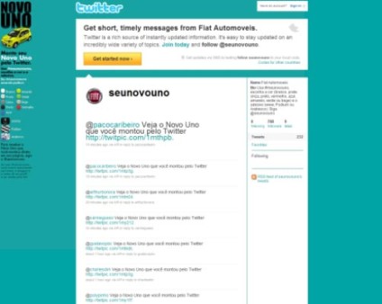 Montando o Novo Uno no Twitter