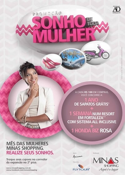 Minas comemora Semana das Mulheres com ação promo