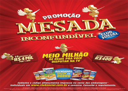 b!ferraz cria Mesada Inconfundível Club Social
