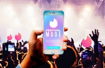 Tinder dá match com o Rock in Rio