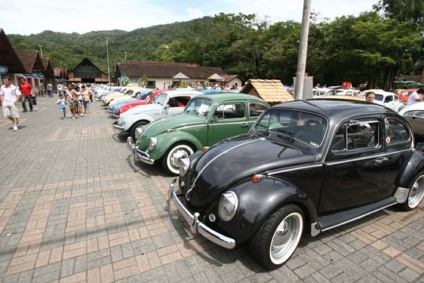 Tudo pronto para mais um encontro de carros antigos
