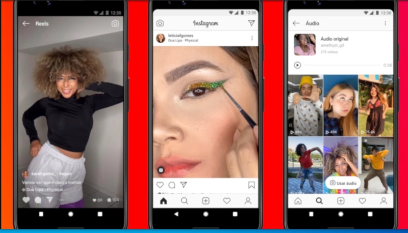 Instagram cria formato aprimorado para a função Reels