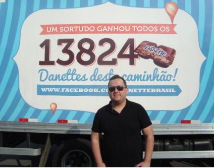 Danone transforma fã em celebridade