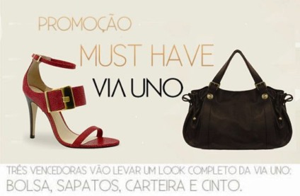 Mudando o visual na promoção da Via Uno