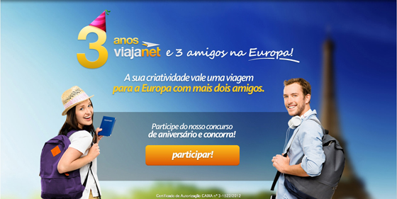 ViajaNet leva três amigos para um megatour na Europa