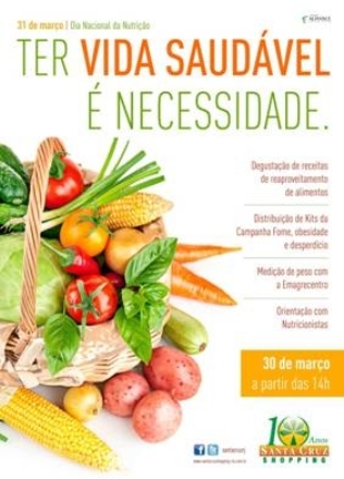 Dia Nacional da Nutrição no Santa Cruz