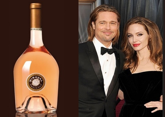 Vinhos de Angelina e Brad Pitt são vendidos em poucas horas Vinhos de Angelina e Brad Pitt são vendidos em poucas horas