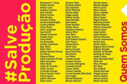 #salveprodução tenta ajudar profissionais de eventos