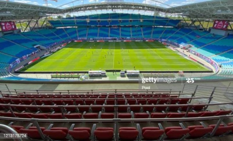 LEIPZIG, GERMANY – MAY 16: A general view inside the stadium during the Bundesliga match between RB Leipzig and Sport-Club Freiburg at Red Bull Arena on May 16, 2020 in Leipzig, Germany. The Bundesliga and Second Bundesliga is the first professional league to resume the season after the nationwide lockdown due to the ongoing Coronavirus […]