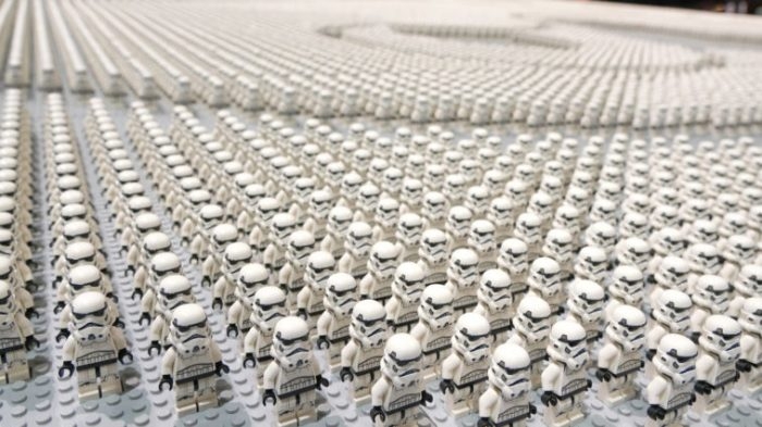 Lego entra para o Guinness com 36 mil stormtroopers