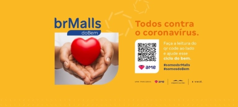 brMalls do BEM ajuda comunidades no pico da pandemia de Covid-19