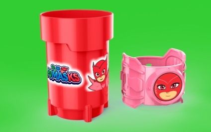 PJ Masks nos brindes do Giraffas