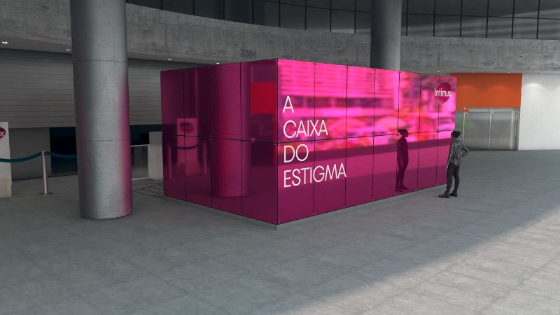 Intimus leva a 'Caixa do Estigma' à Avenida Paulista Intimus leva a 'Caixa do Estigma' à Avenida Paulista