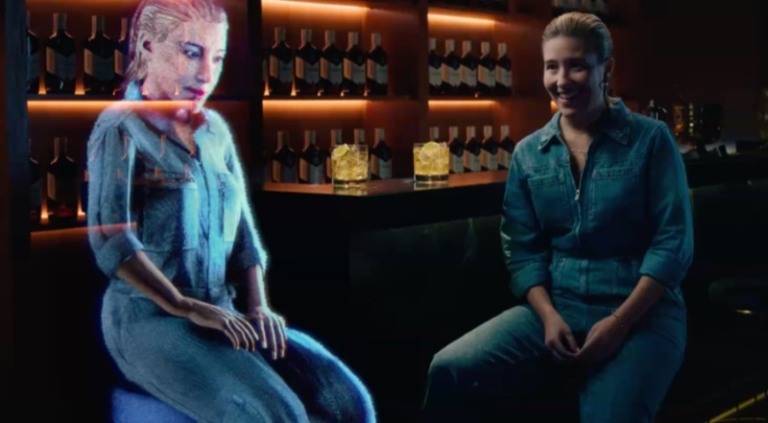 Ballantine's compara o comportamento real com o digital