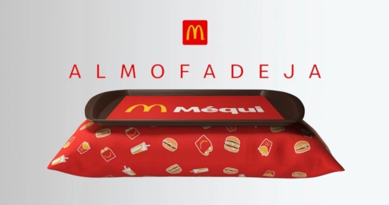 Mimo do McDonald's incentiva um Méqui no sofá