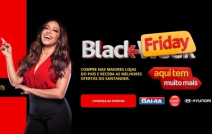 Santander aumenta ofertas por meio de parcerias