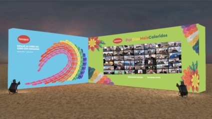 Havaianas promove plateia virtual no 'Onda do Bem'