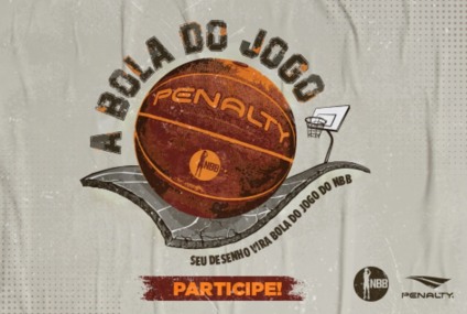 NBB e Penalty juntas em ação promocional