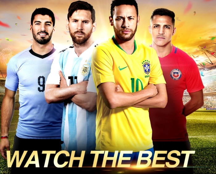 Semp TCL leva torcedores para a final da Copa América