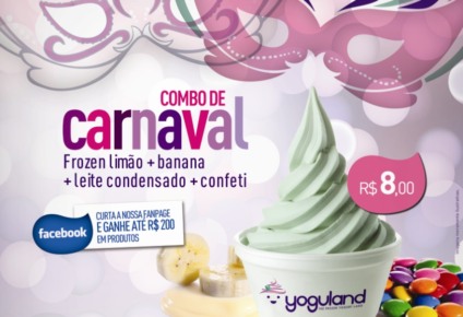 Promoção da Yoguland faz a alegria do Carnaval