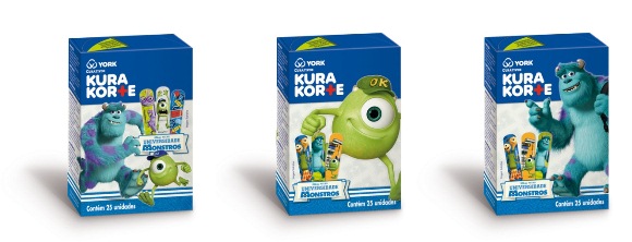 Universidade Monstros está nos produtos York Universidade Monstros está nos produtos York