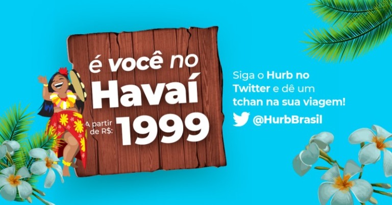 Hurb quer surpreender com pacote de viagem para o Havaí