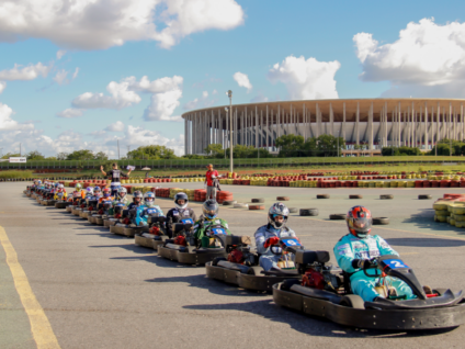 Kart brasileiro tem apoio da Creme Mel