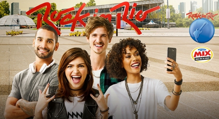 Rádio Mix e Oi levam ao Rock in Rio