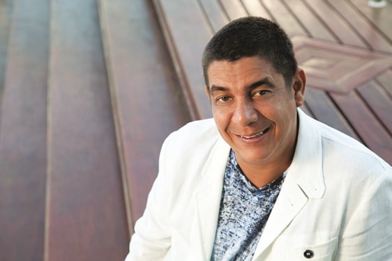 Zeca Pagodinho abre show no Camarote Brahma de SP