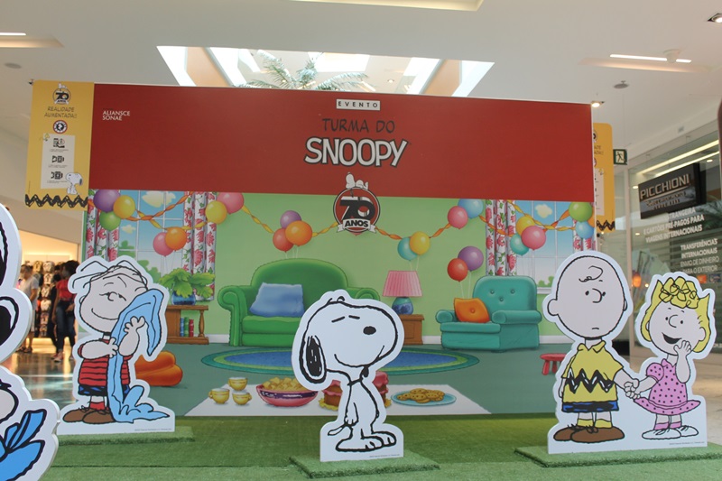 Boulevard BH celebra o mês das crianças com Snoopy e sua turma