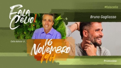 Bruno Gagliasso é a atração de encerramento do Fala Celio! em 2020