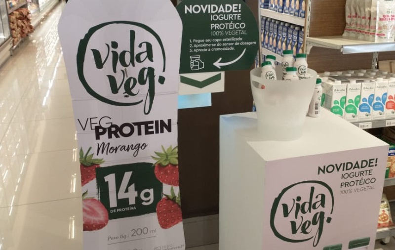 Vida Veg inova com modelo de degustação sem contato 