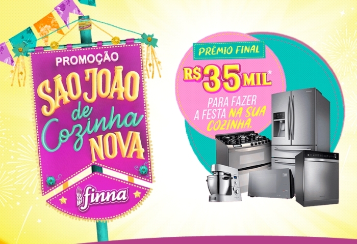 Reforme sua cozinha com a nova promoção da Finna