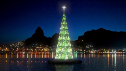 Árvore da Lagoa volta como grande atração de Natal no Rio